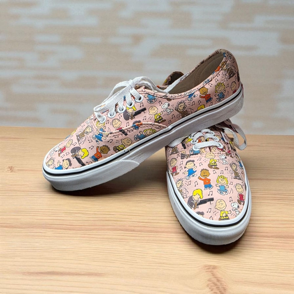 Peanuts Pink Cartoon Sneakers